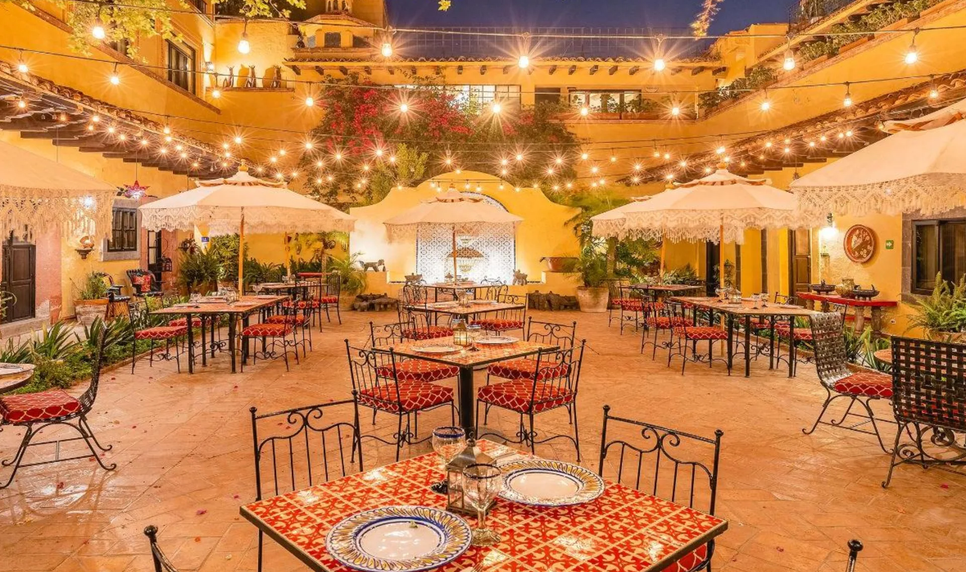 Hacienda El Santuario - Patio histórico para bodas en San Miguel de Allende