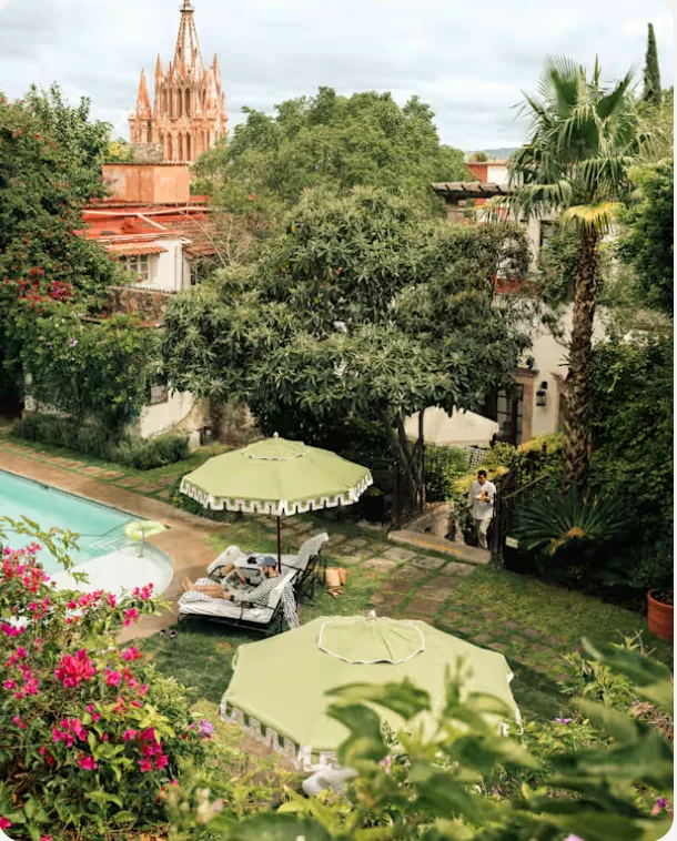 Jardín Casa Palma en Casa de Sierra Nevada