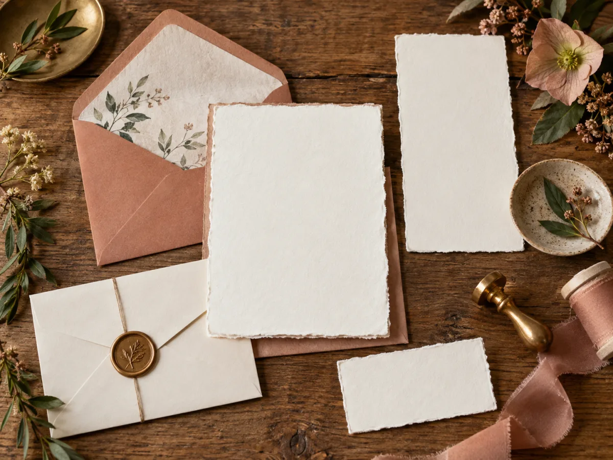 Imagen genérica de papelería para bodas